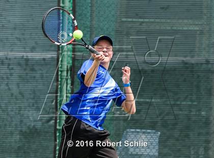 Thumbnail 1 in Acalanes vs. Davis (CIF NorCal Regional Team Tennis Championships) photogallery.