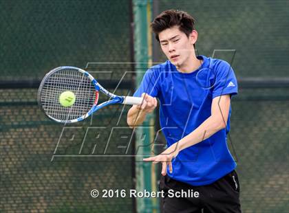 Thumbnail 1 in Acalanes vs. Davis (CIF NorCal Regional Team Tennis Championships) photogallery.