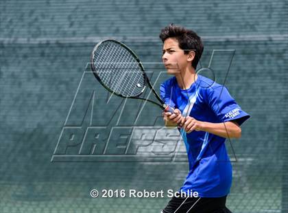 Thumbnail 2 in Acalanes vs. Davis (CIF NorCal Regional Team Tennis Championships) photogallery.