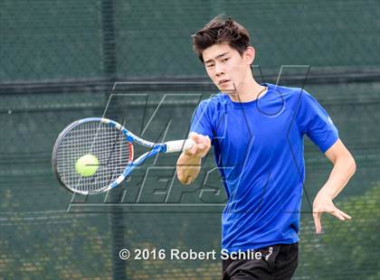 Thumbnail 3 in Acalanes vs. Davis (CIF NorCal Regional Team Tennis Championships) photogallery.