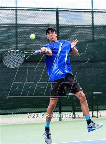 Thumbnail 3 in Acalanes vs. Davis (CIF NorCal Regional Team Tennis Championships) photogallery.