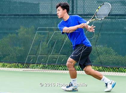 Thumbnail 2 in Acalanes vs. Davis (CIF NorCal Regional Team Tennis Championships) photogallery.