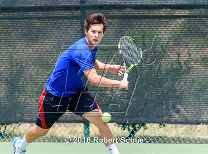 Thumbnail 2 in Acalanes vs. Davis (CIF NorCal Regional Team Tennis Championships) photogallery.