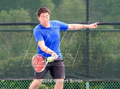 Thumbnail 3 in Acalanes vs. Davis (CIF NorCal Regional Team Tennis Championships) photogallery.