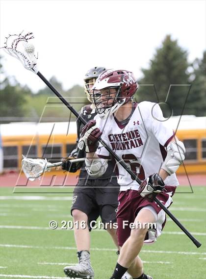 Thumbnail 2 in Battle Mountain @ Cheyenne Mountain (CHSAA 4A 1st Round Playoff) photogallery.