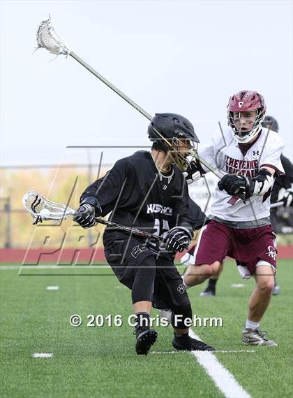 Thumbnail 2 in Battle Mountain @ Cheyenne Mountain (CHSAA 4A 1st Round Playoff) photogallery.