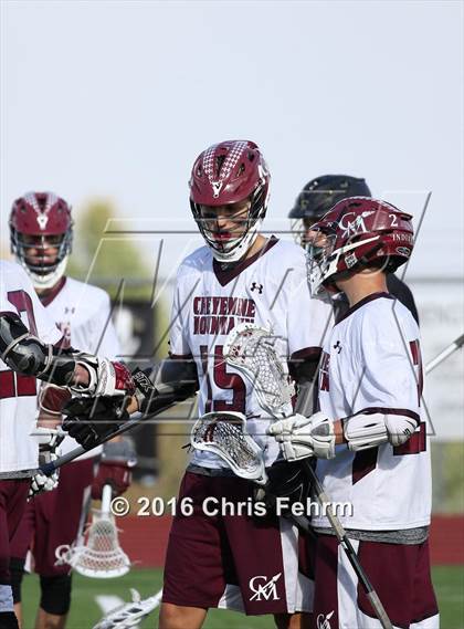 Thumbnail 2 in Battle Mountain @ Cheyenne Mountain (CHSAA 4A 1st Round Playoff) photogallery.