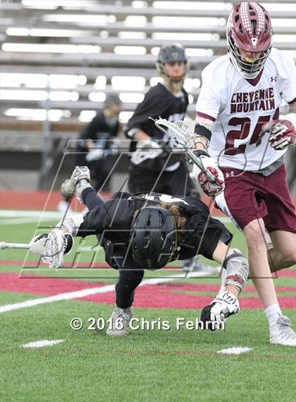 Thumbnail 1 in Battle Mountain @ Cheyenne Mountain (CHSAA 4A 1st Round Playoff) photogallery.
