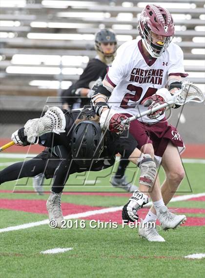 Thumbnail 3 in Battle Mountain @ Cheyenne Mountain (CHSAA 4A 1st Round Playoff) photogallery.