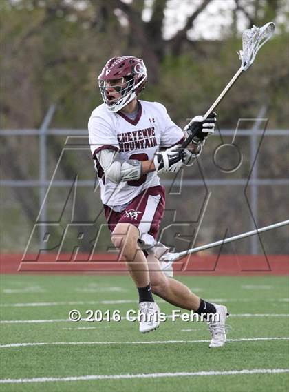 Thumbnail 2 in Battle Mountain @ Cheyenne Mountain (CHSAA 4A 1st Round Playoff) photogallery.