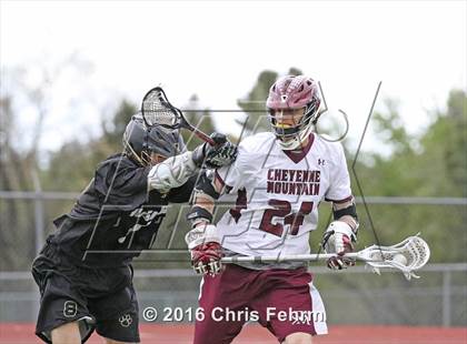 Thumbnail 1 in Battle Mountain @ Cheyenne Mountain (CHSAA 4A 1st Round Playoff) photogallery.