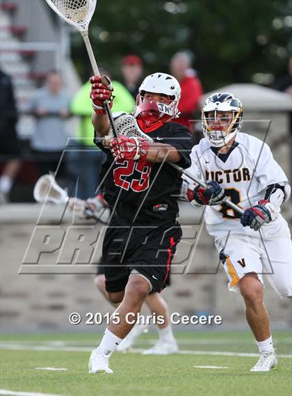 Thumbnail 3 in Victor vs. Jamesville-DeWitt (NYSPHSAA Class B Semifinal) photogallery.