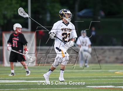Thumbnail 3 in Victor vs. Jamesville-DeWitt (NYSPHSAA Class B Semifinal) photogallery.