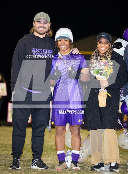 Thumbnail 1 in DeSoto Central (Senior Night) photogallery.