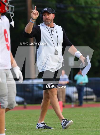 Thumbnail 3 in Brentwood Academy @ Lipscomb Academy (Scrimmage) photogallery.
