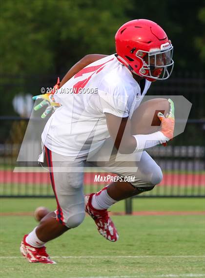 Thumbnail 1 in Brentwood Academy @ Lipscomb Academy (Scrimmage) photogallery.