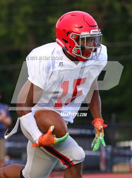 Thumbnail 1 in Brentwood Academy @ Lipscomb Academy (Scrimmage) photogallery.