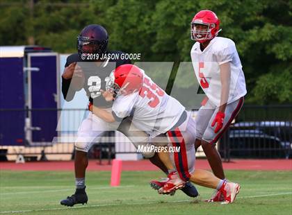 Thumbnail 1 in Brentwood Academy @ Lipscomb Academy (Scrimmage) photogallery.