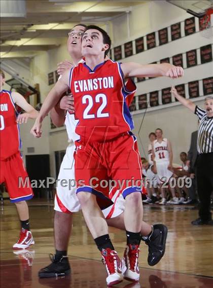 Thumbnail 1 in Evanston @ Central High (2009 McDonald Classic) photogallery.