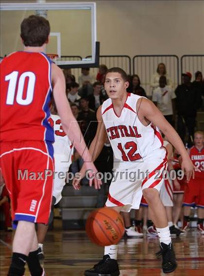 Thumbnail 3 in Evanston @ Central High (2009 McDonald Classic) photogallery.