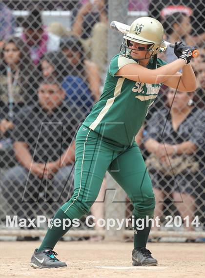 Thumbnail 2 in St. Monica @ Bellarmine-Jefferson (CIF SS Playoffs) photogallery.
