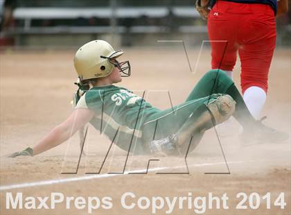 Thumbnail 3 in St. Monica @ Bellarmine-Jefferson (CIF SS Playoffs) photogallery.