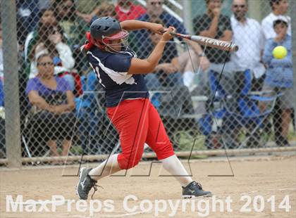 Thumbnail 2 in St. Monica @ Bellarmine-Jefferson (CIF SS Playoffs) photogallery.
