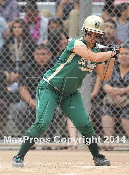 Thumbnail 3 in St. Monica @ Bellarmine-Jefferson (CIF SS Playoffs) photogallery.
