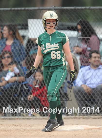 Thumbnail 2 in St. Monica @ Bellarmine-Jefferson (CIF SS Playoffs) photogallery.