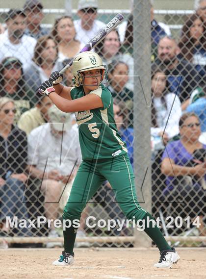 Thumbnail 1 in St. Monica @ Bellarmine-Jefferson (CIF SS Playoffs) photogallery.