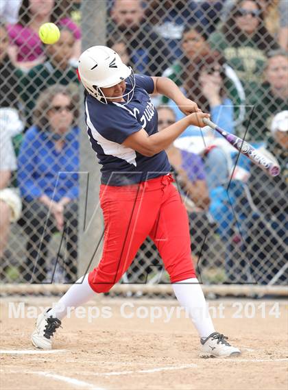 Thumbnail 1 in St. Monica @ Bellarmine-Jefferson (CIF SS Playoffs) photogallery.
