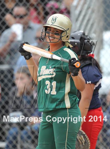Thumbnail 1 in St. Monica @ Bellarmine-Jefferson (CIF SS Playoffs) photogallery.