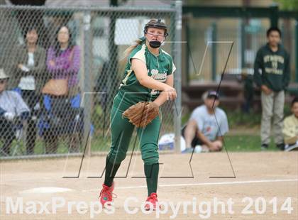 Thumbnail 3 in St. Monica @ Bellarmine-Jefferson (CIF SS Playoffs) photogallery.