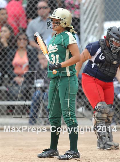 Thumbnail 3 in St. Monica @ Bellarmine-Jefferson (CIF SS Playoffs) photogallery.