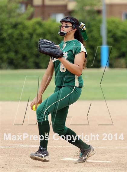 Thumbnail 2 in St. Monica @ Bellarmine-Jefferson (CIF SS Playoffs) photogallery.