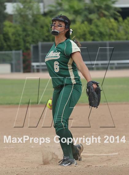 Thumbnail 2 in St. Monica @ Bellarmine-Jefferson (CIF SS Playoffs) photogallery.