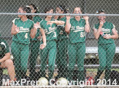 Thumbnail 1 in St. Monica @ Bellarmine-Jefferson (CIF SS Playoffs) photogallery.
