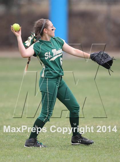 Thumbnail 3 in St. Monica @ Bellarmine-Jefferson (CIF SS Playoffs) photogallery.