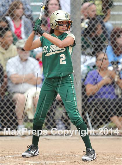 Thumbnail 1 in St. Monica @ Bellarmine-Jefferson (CIF SS Playoffs) photogallery.