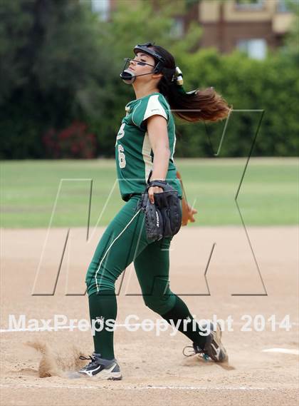Thumbnail 1 in St. Monica @ Bellarmine-Jefferson (CIF SS Playoffs) photogallery.