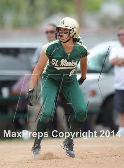 Thumbnail 2 in St. Monica @ Bellarmine-Jefferson (CIF SS Playoffs) photogallery.