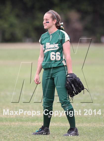 Thumbnail 1 in St. Monica @ Bellarmine-Jefferson (CIF SS Playoffs) photogallery.