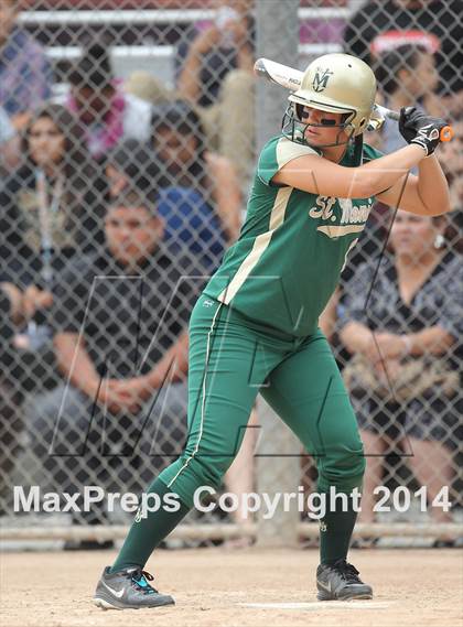 Thumbnail 1 in St. Monica @ Bellarmine-Jefferson (CIF SS Playoffs) photogallery.