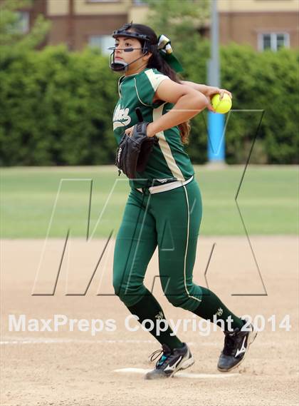 Thumbnail 1 in St. Monica @ Bellarmine-Jefferson (CIF SS Playoffs) photogallery.