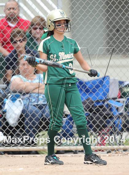 Thumbnail 2 in St. Monica @ Bellarmine-Jefferson (CIF SS Playoffs) photogallery.