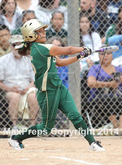 Thumbnail 3 in St. Monica @ Bellarmine-Jefferson (CIF SS Playoffs) photogallery.