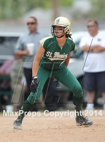 Thumbnail 3 in St. Monica @ Bellarmine-Jefferson (CIF SS Playoffs) photogallery.