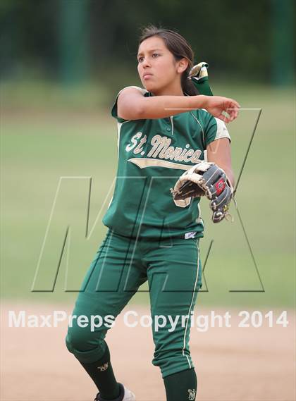 Thumbnail 2 in St. Monica @ Bellarmine-Jefferson (CIF SS Playoffs) photogallery.