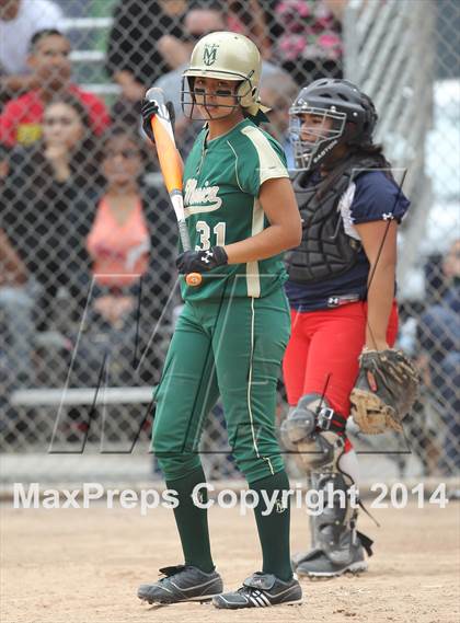 Thumbnail 1 in St. Monica @ Bellarmine-Jefferson (CIF SS Playoffs) photogallery.