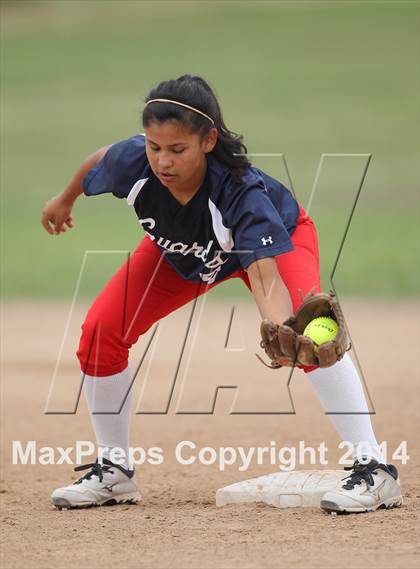 Thumbnail 1 in St. Monica @ Bellarmine-Jefferson (CIF SS Playoffs) photogallery.